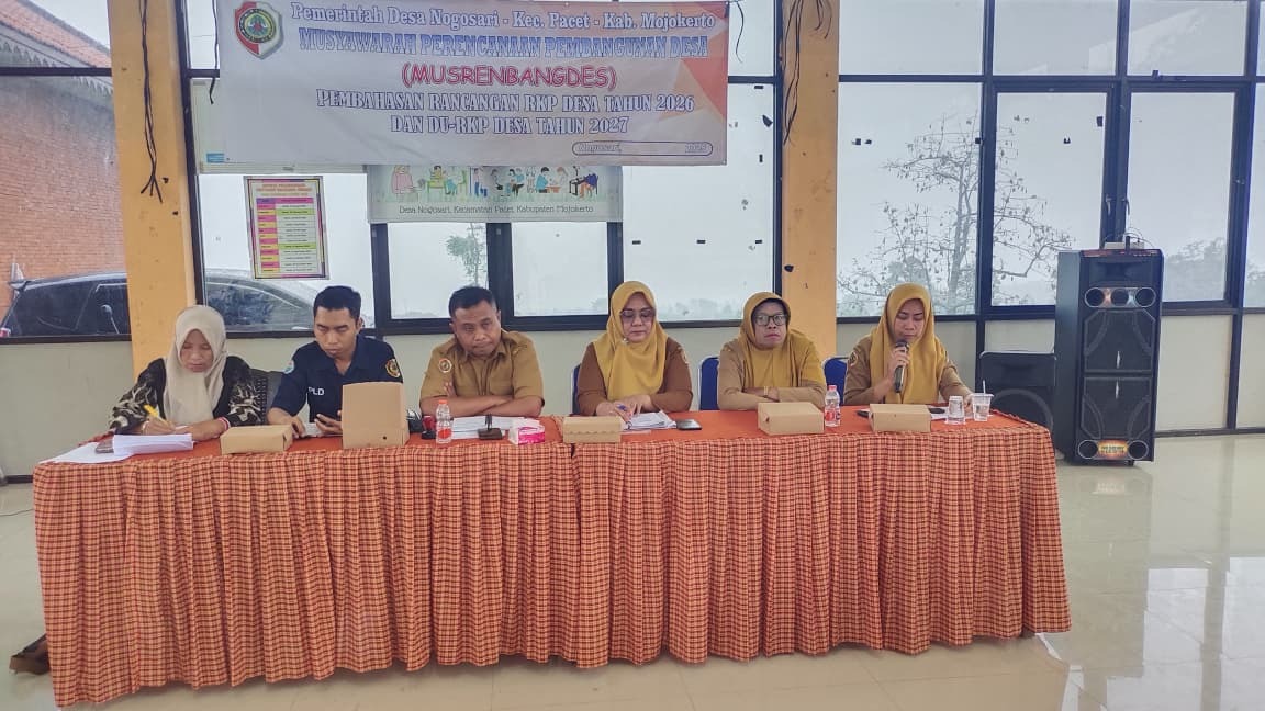Musrenbangdes Desa Nogosari 2025, Warga Rumuskan Prioritas Pembangunan Tahun 2026