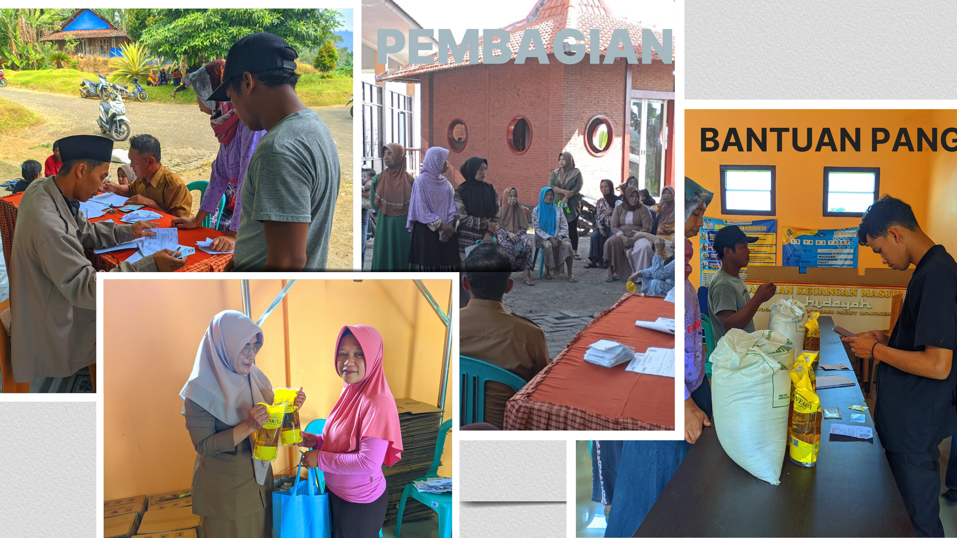 Meringankan Beban Warga, Bantuan Pangan Nasional Disalurkan di Desa Nogosari